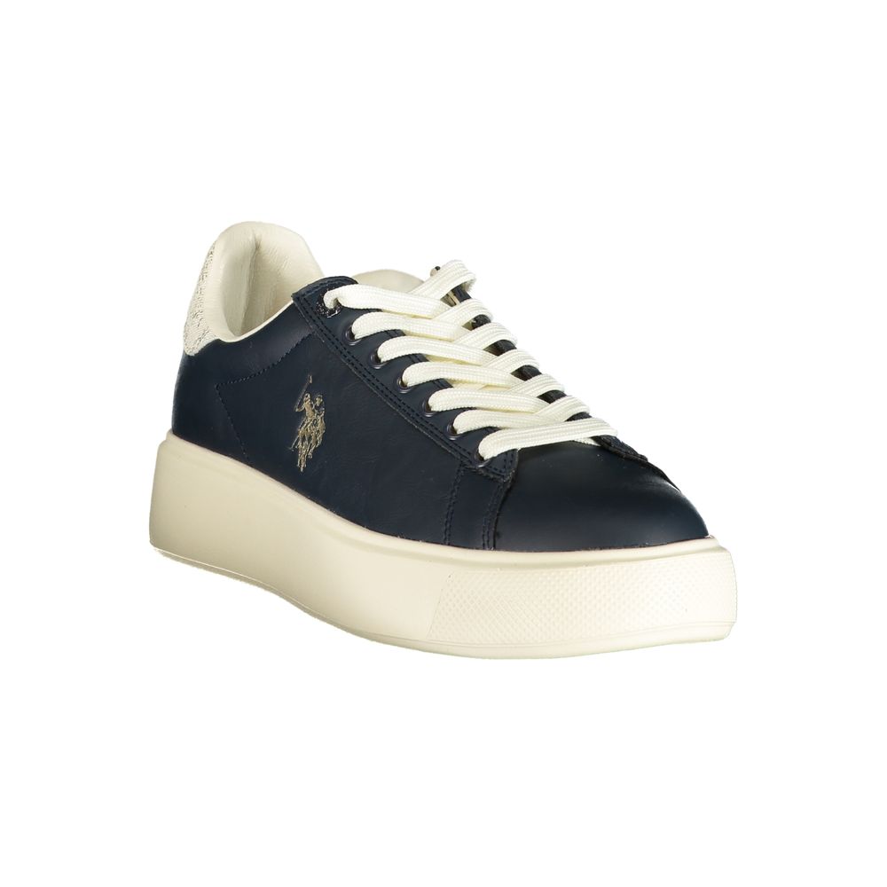 U.S. POLO ASSN. Blue Polyurethane Womens Sneaker