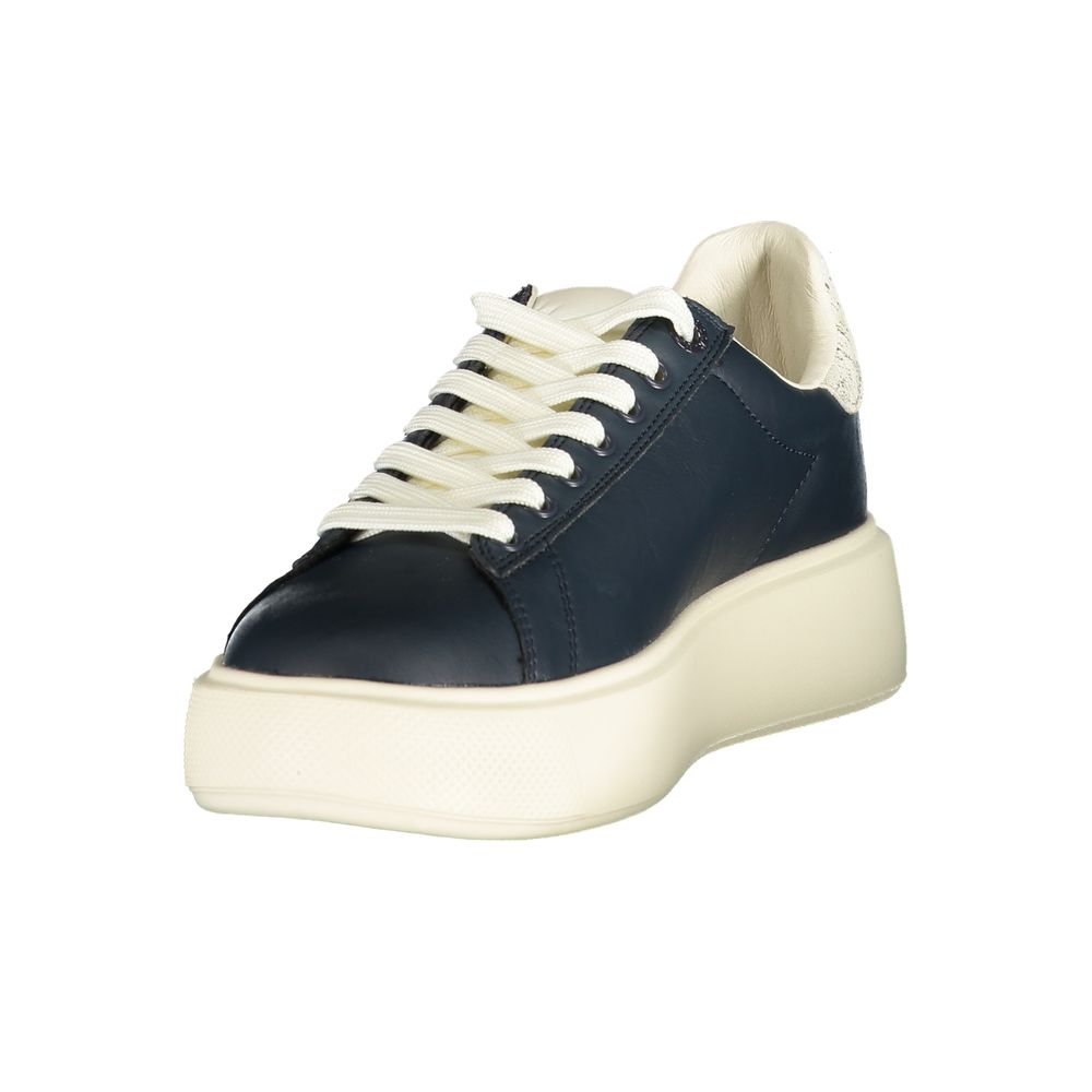 U.S. POLO ASSN. Blue Polyurethane Womens Sneaker