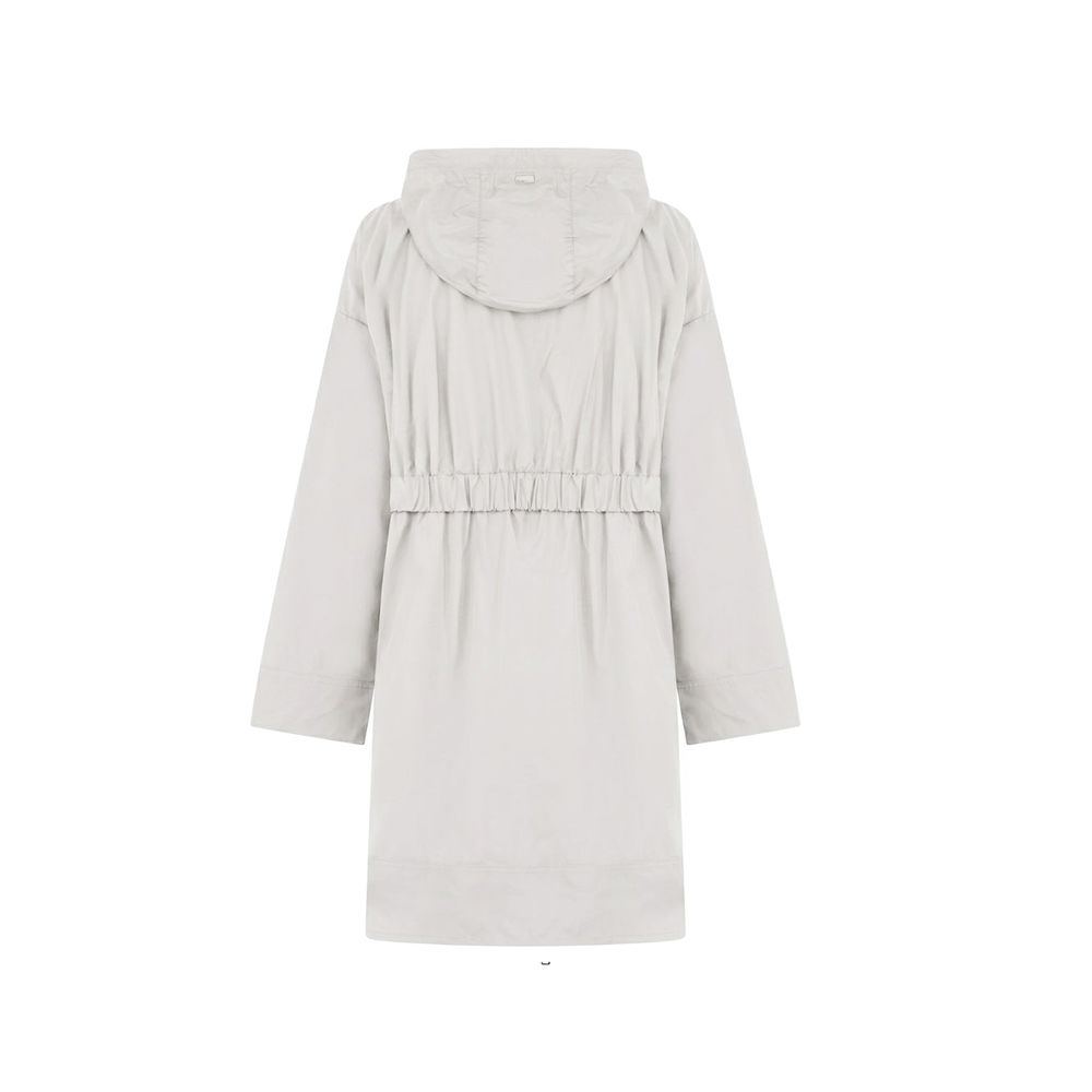 Herno Gray Elastane Coat