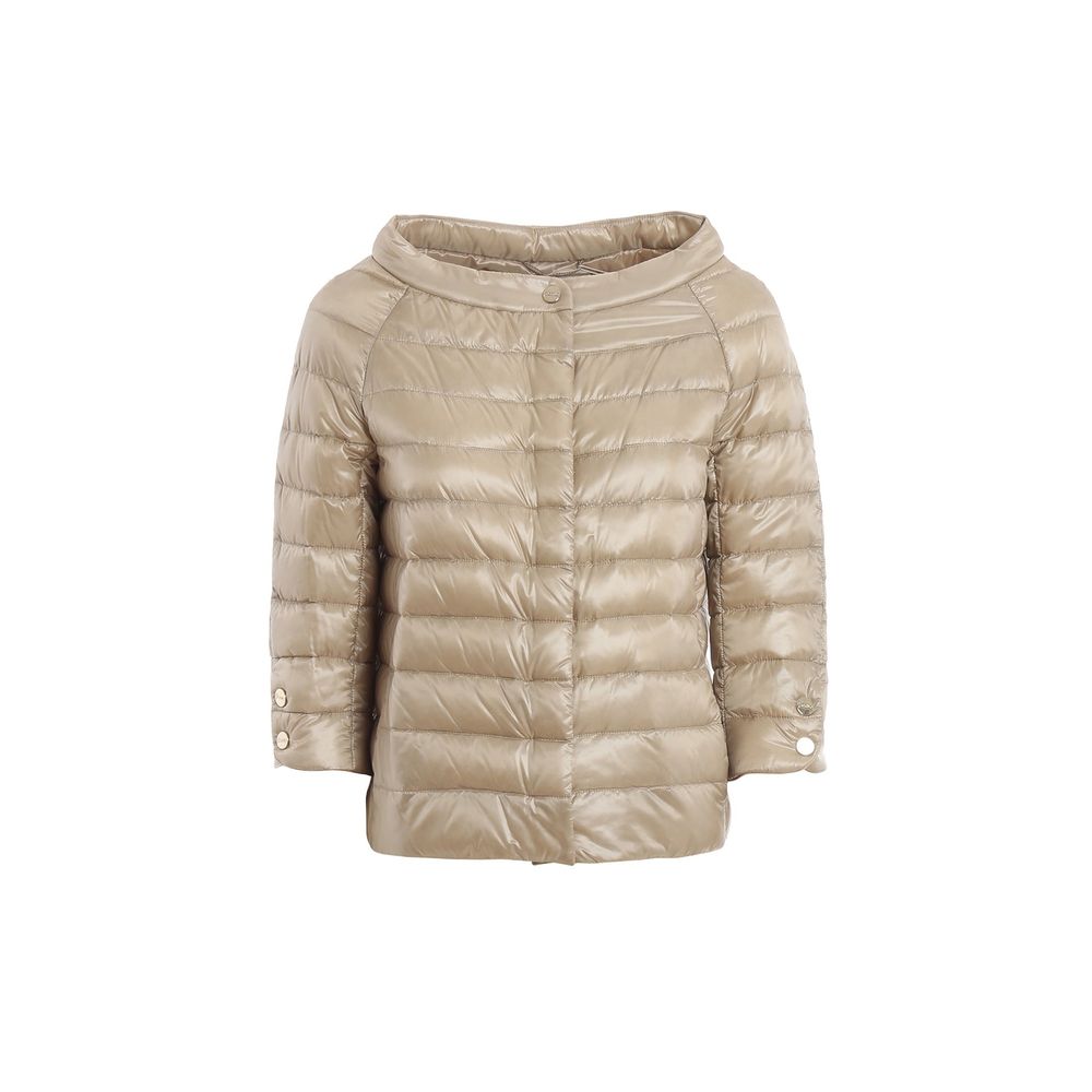Herno Beige Polyamide Coat