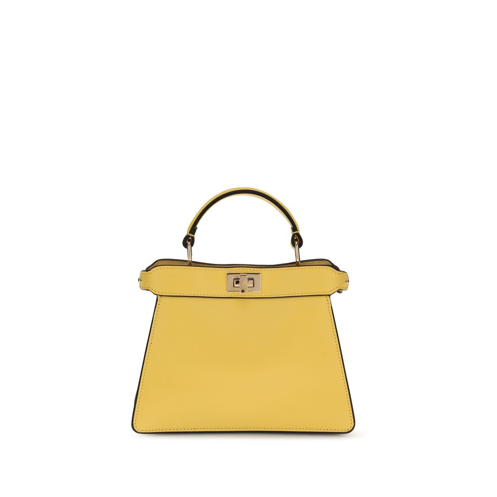 Fendi Bicolor Calf Leather Bos Taurus Handbag