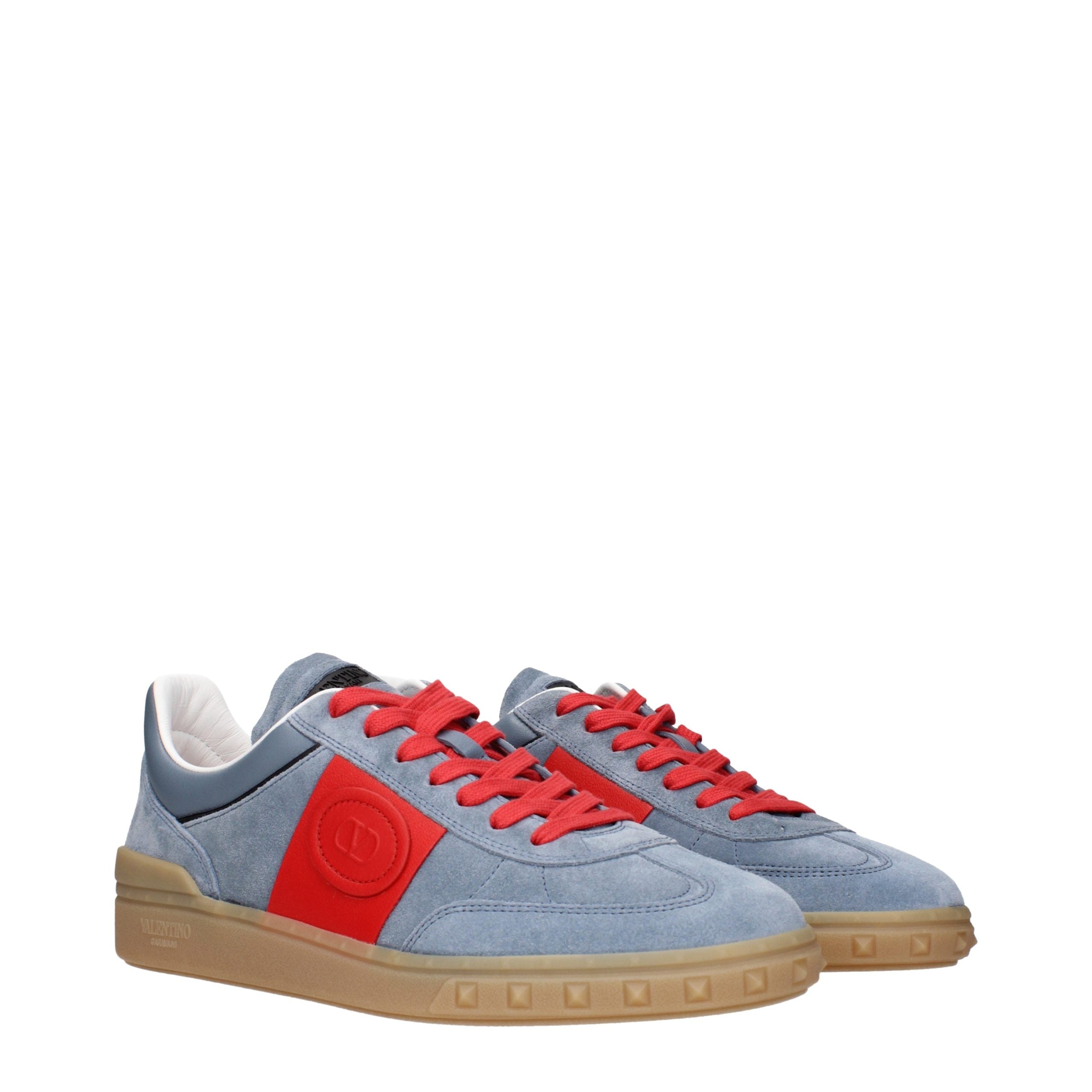 Valentino Garavani Gray Leather Sneakers