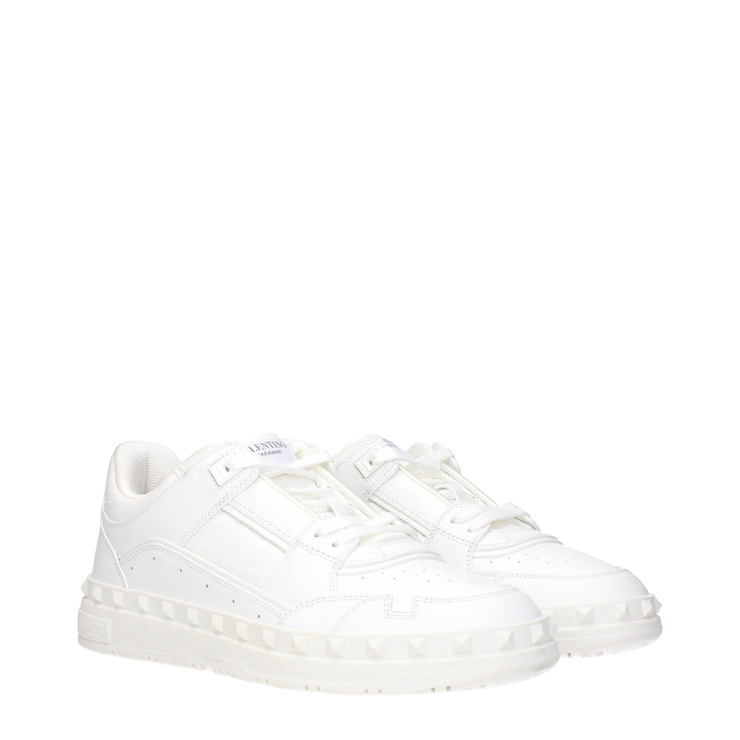 Valentino Garavani Blue Leather Sneakers