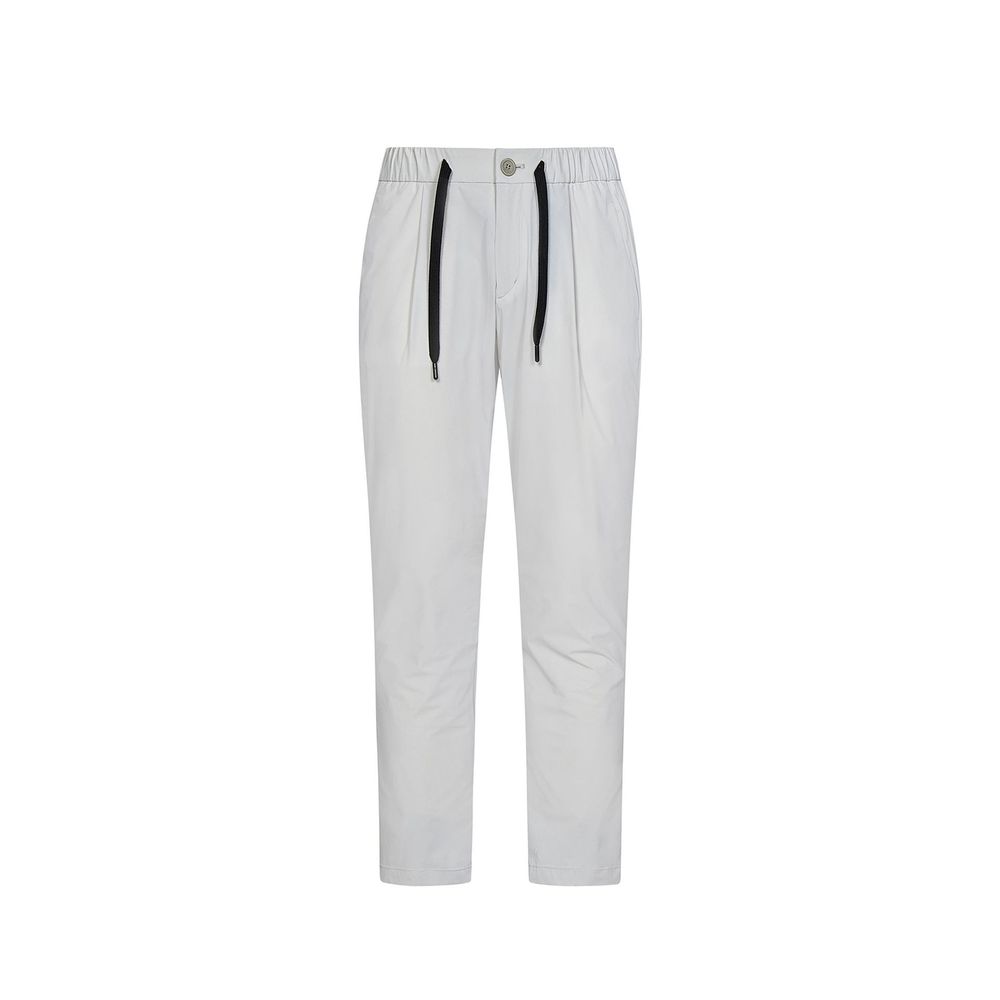 Herno Gray Elastane Casual Pants