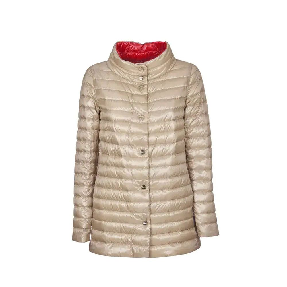 Herno Beige Polyamide Coat