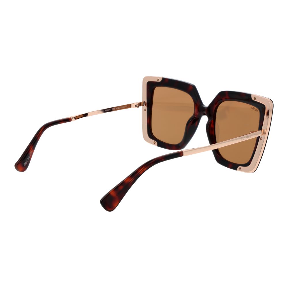 Max Mara Brown Plastic Sunglasses