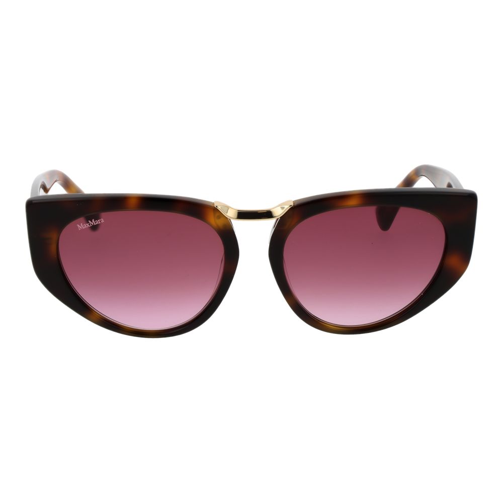 Max Mara Brown Acetate Sunglasses