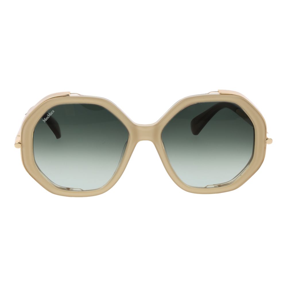 Max Mara Beige Acetate Sunglasses