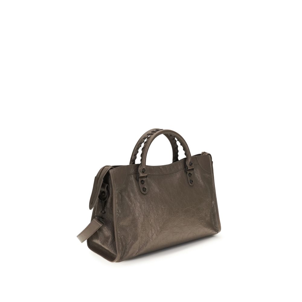 حقيبة كتف Balenciaga Bicolor Lamb Ovis Aries Aries