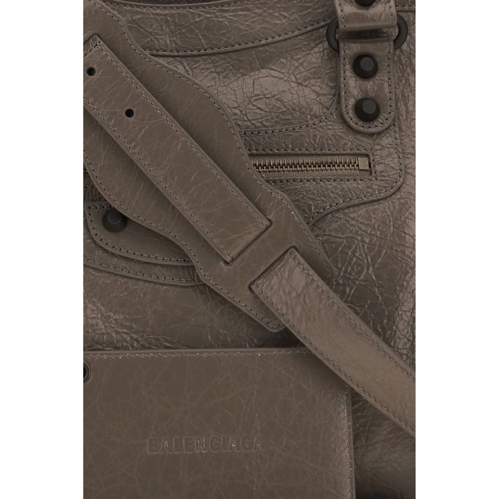حقيبة كتف Balenciaga Bicolor Lamb Ovis Aries Aries