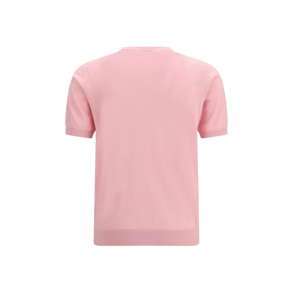 Piacenza Cashmere Multicolor Cotton Polo Shirt