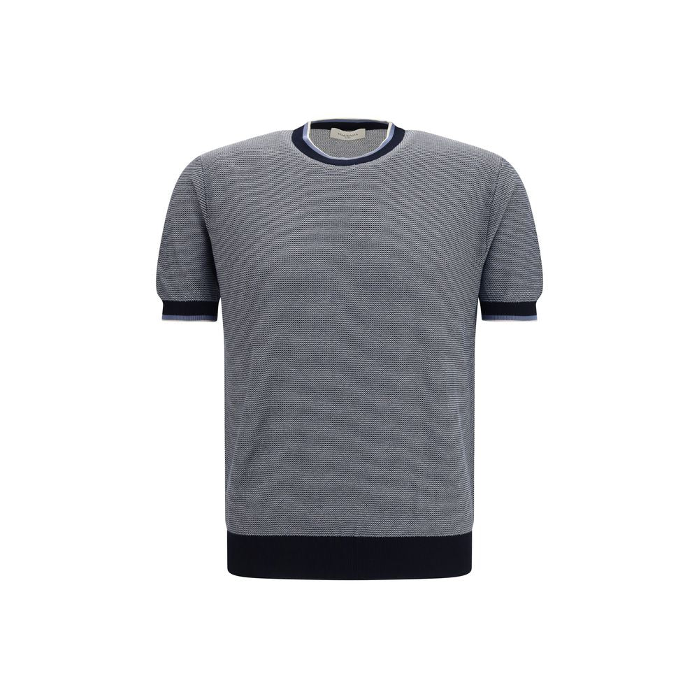 Piacenza Cashmere Multicolor Cotton Polo Shirt