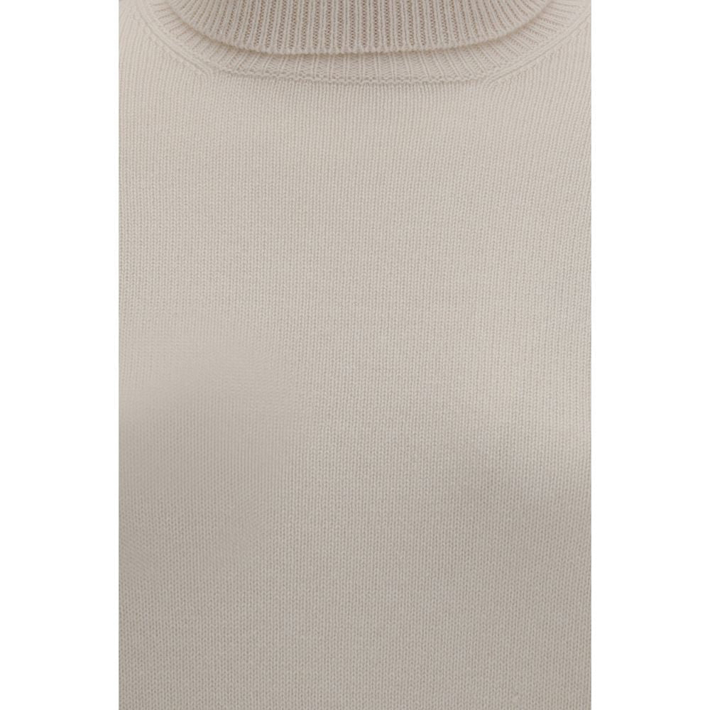 سترة من الكشمير باللون البيج من برونيلو كوتشينيللي