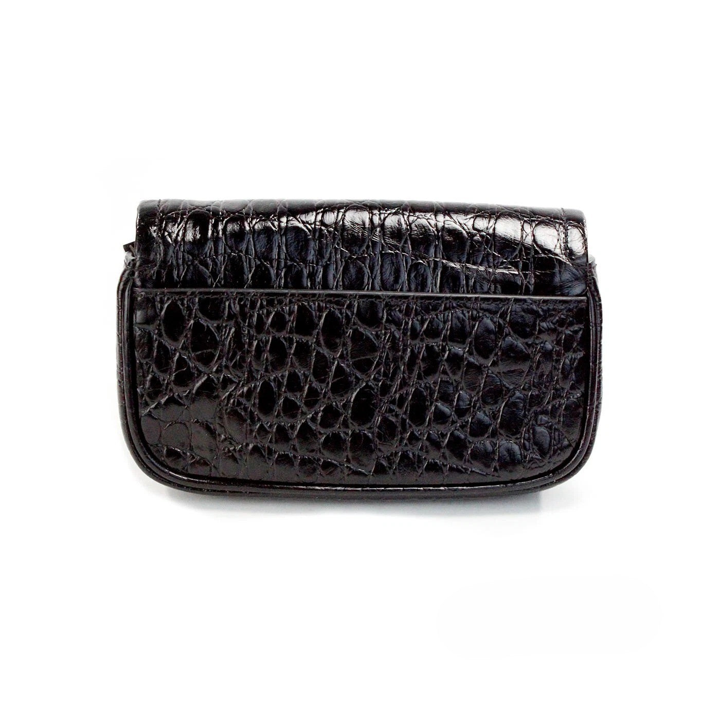 حقيبة مارك جاكوبس The Mini Shoulder Bag كروسبودي من الجلد المحفور باللون الأسود