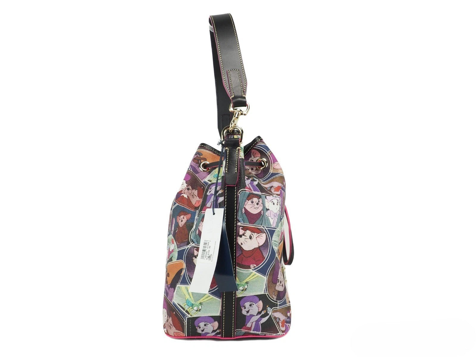 حقيبة كتف دلو برباط من Dooney & Bourke Disney The Rescuers