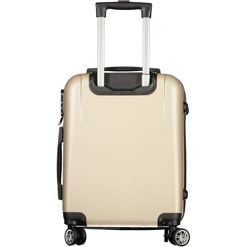 Laura Biagiotti Gold Polyurethane Women's Travel Bag