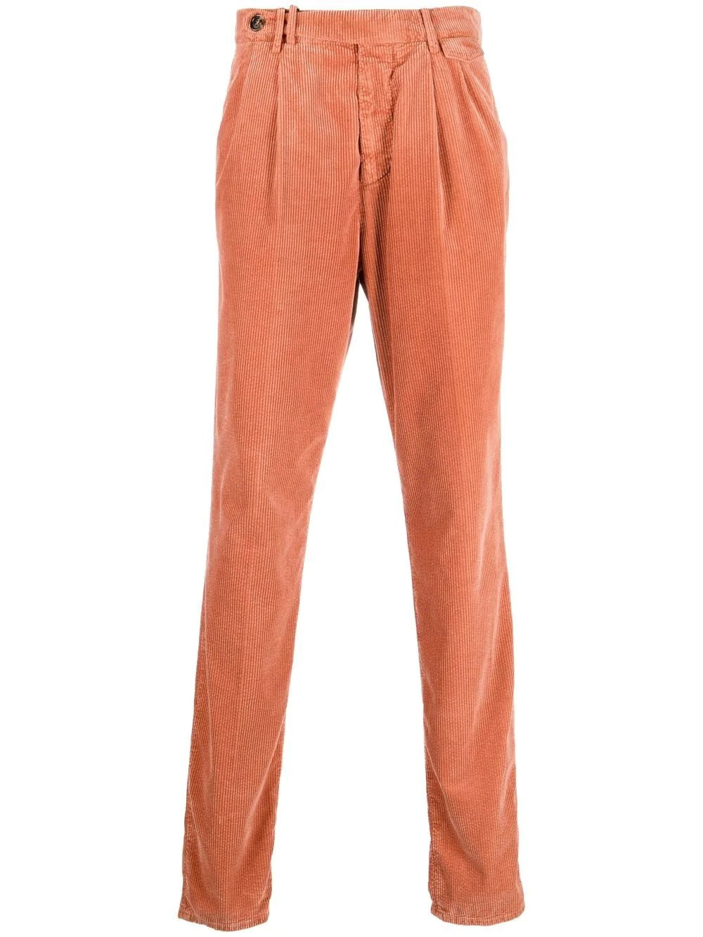 Brunello Cucinelli Orange Cotton Pants
