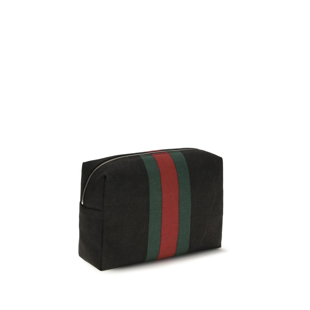 Gucci Black Fabric Shoulder Bag