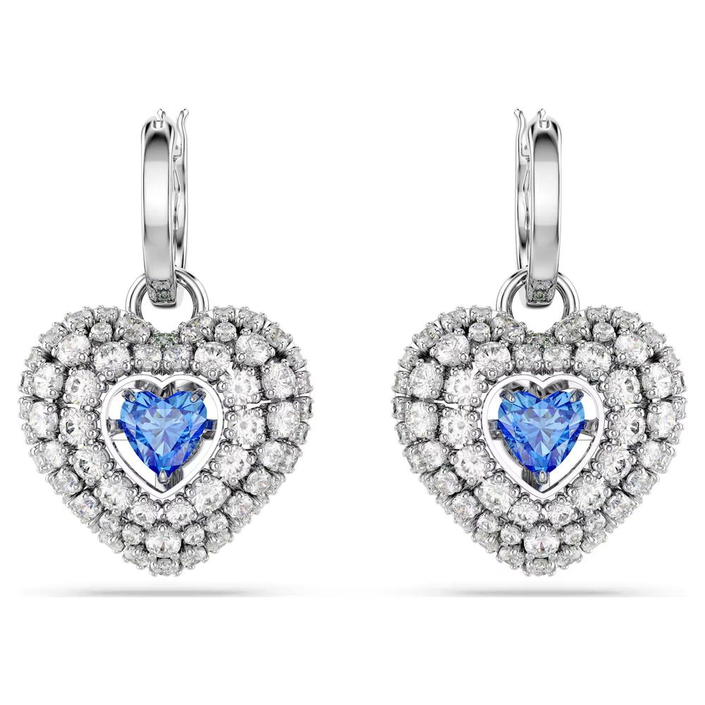 Swarovski Gray Stainless Steel Earrings