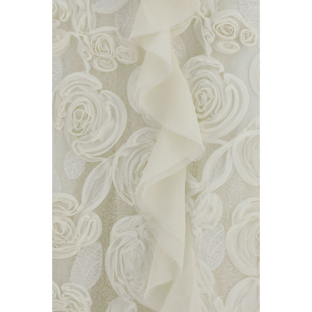 Nissa Beige Polyester Cocktail Dress