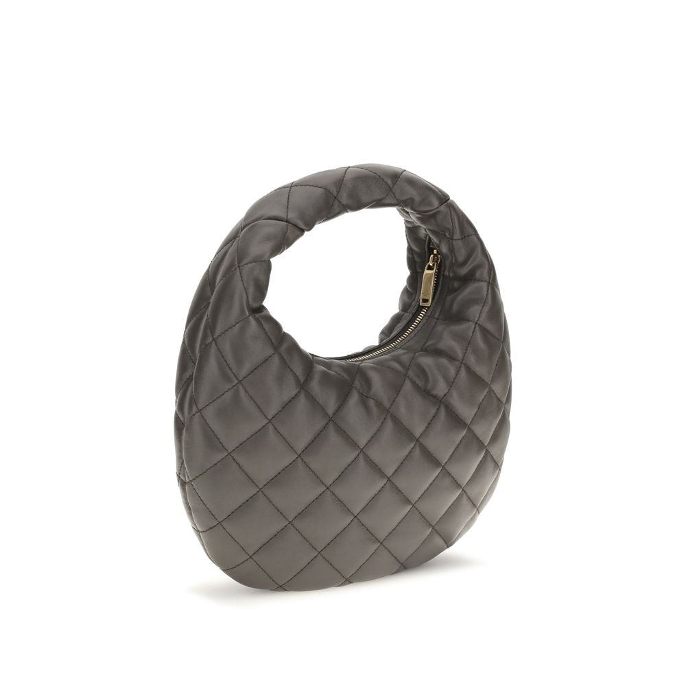 Saint Laurent Gray Lamb Ovis Aries Aries Shoulder Bag