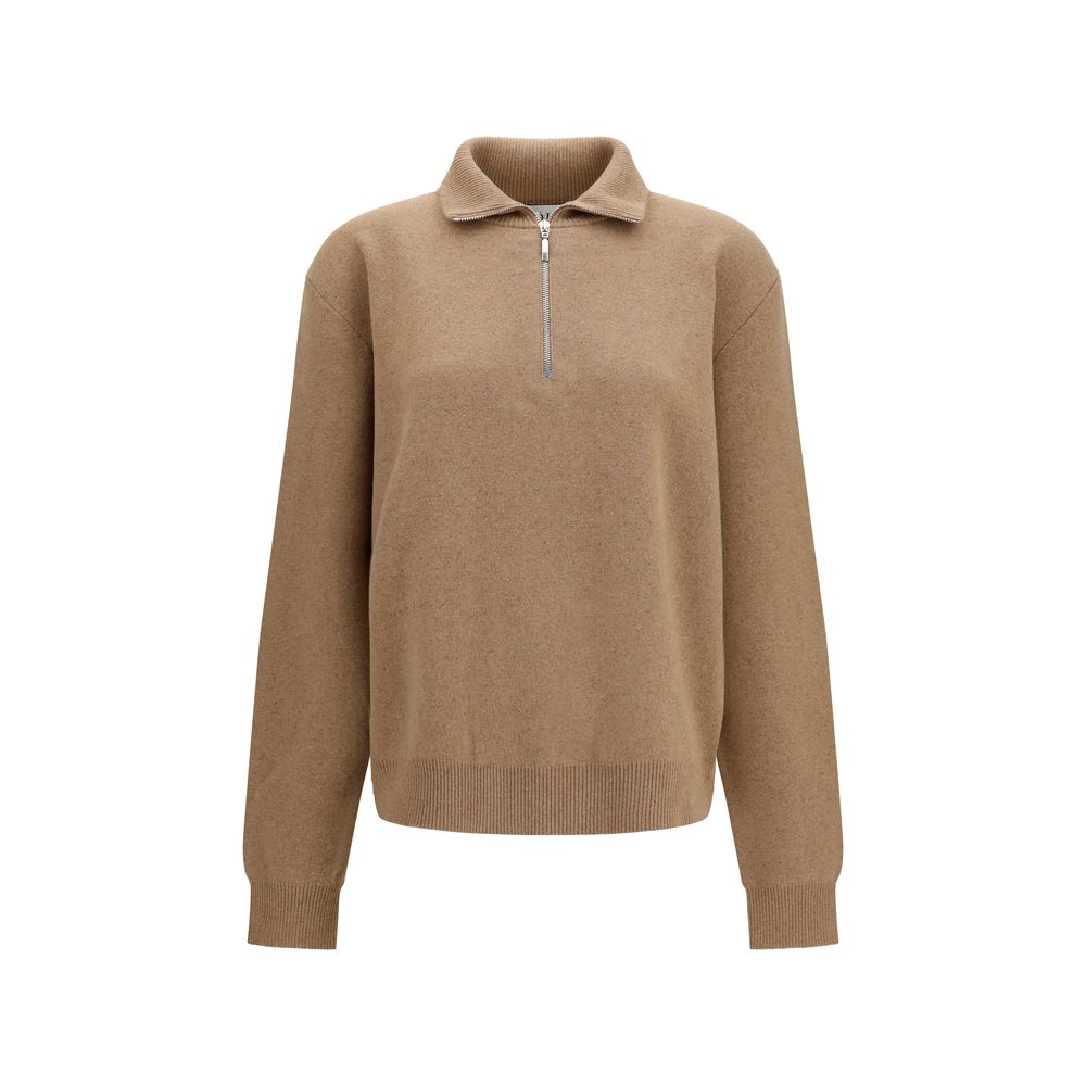 Rohe Beige Wool Oves Aries Polo Shirt