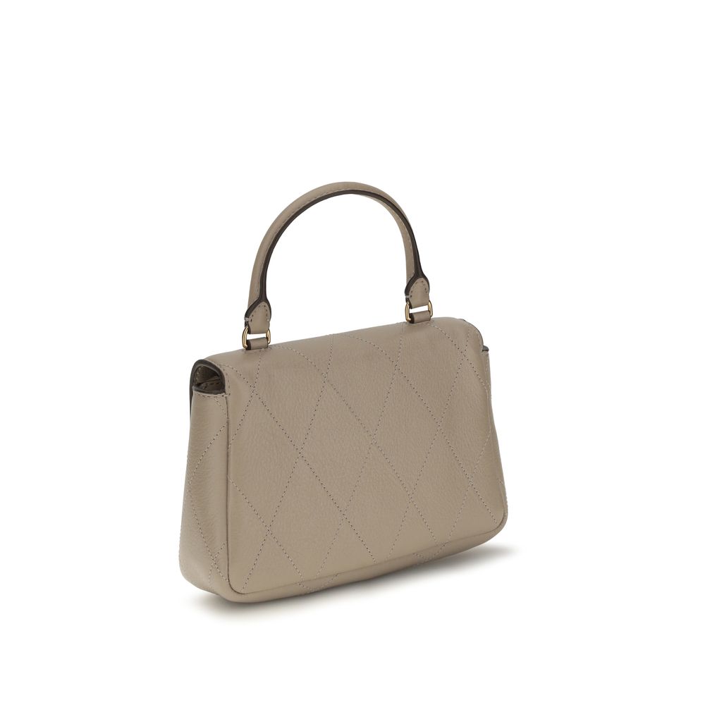 Tory Burch Beige Calf Leather Bos Taurus Handbag