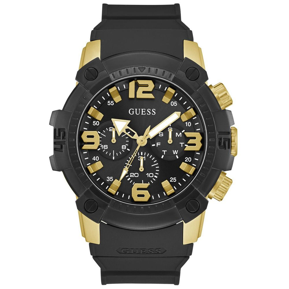 Guess Black Synthetic Sport Watch