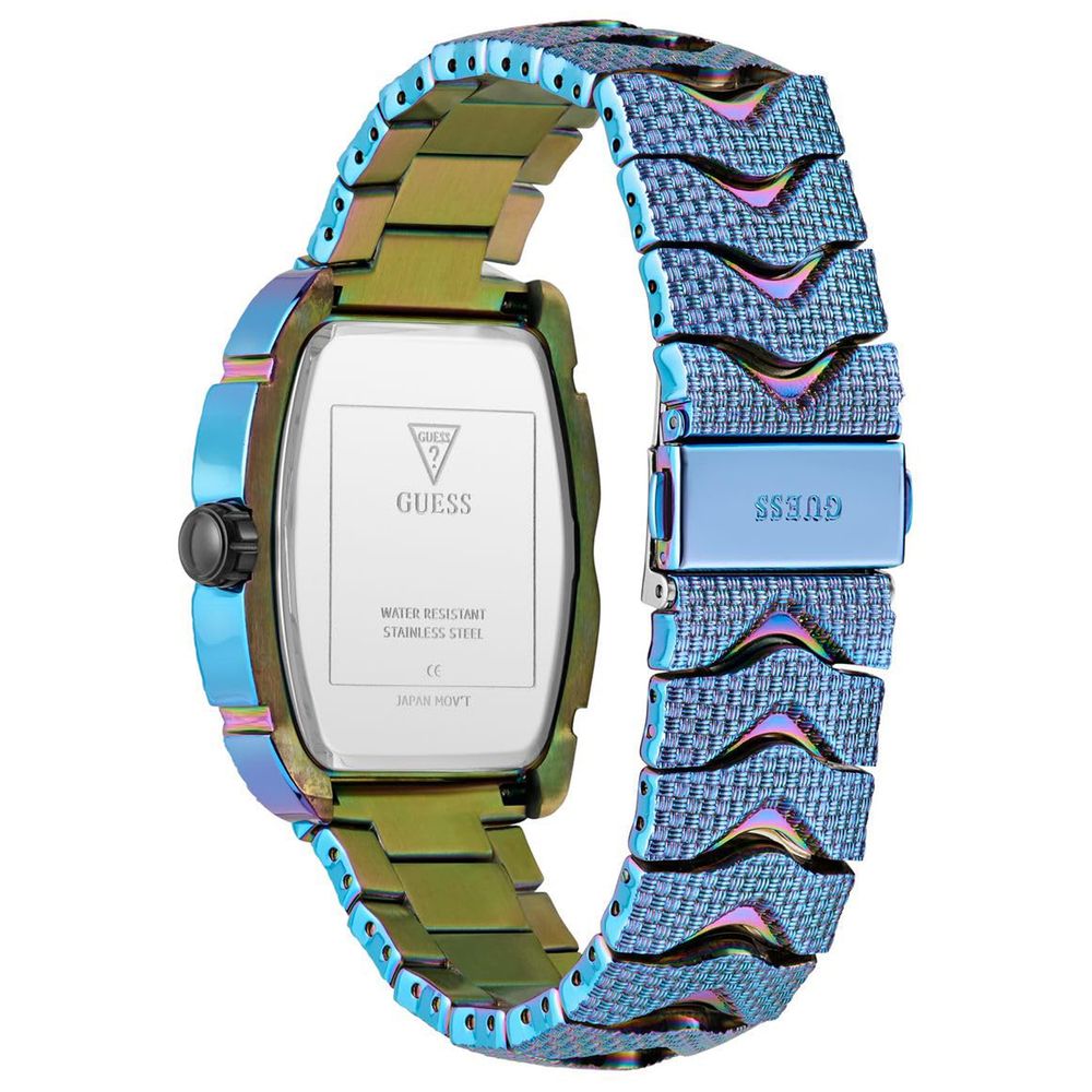 Guess Blue Stainless Steel Bracelet Watch