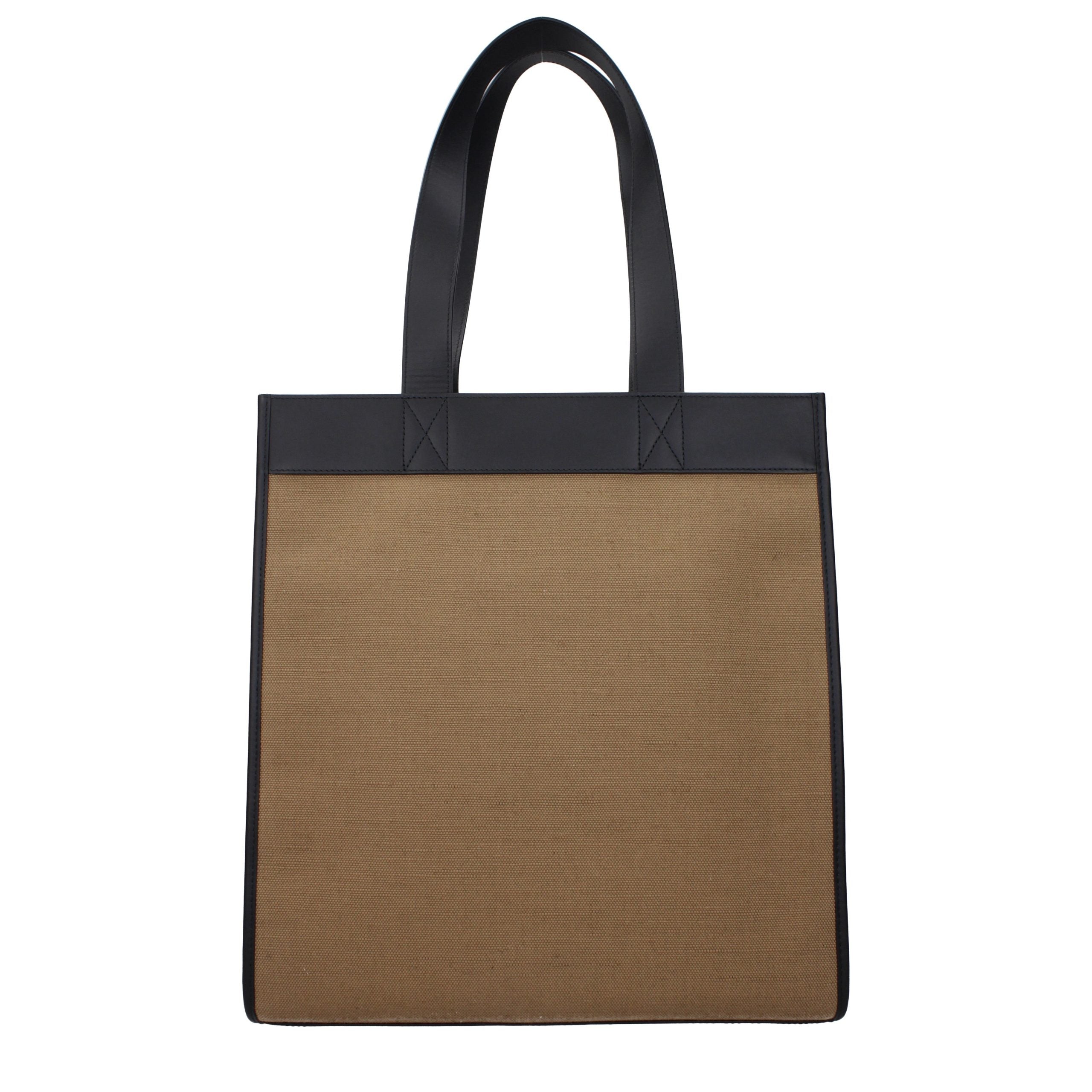 Burberry Brown Fabric Shoulder Bag