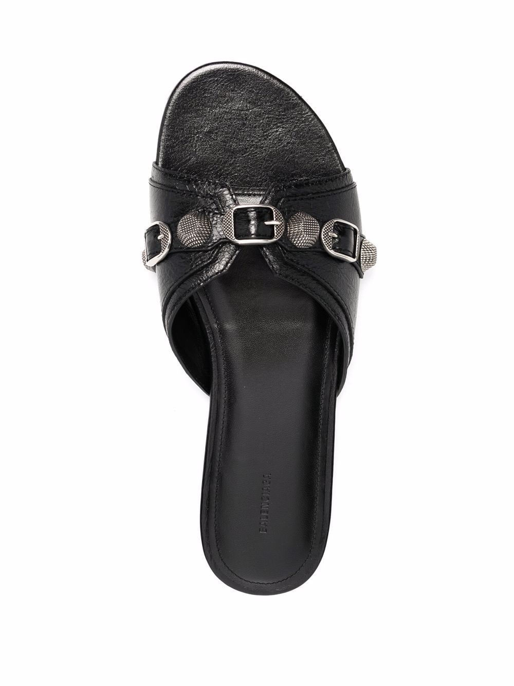Balenciaga Balenciaga Cagole leather sandals