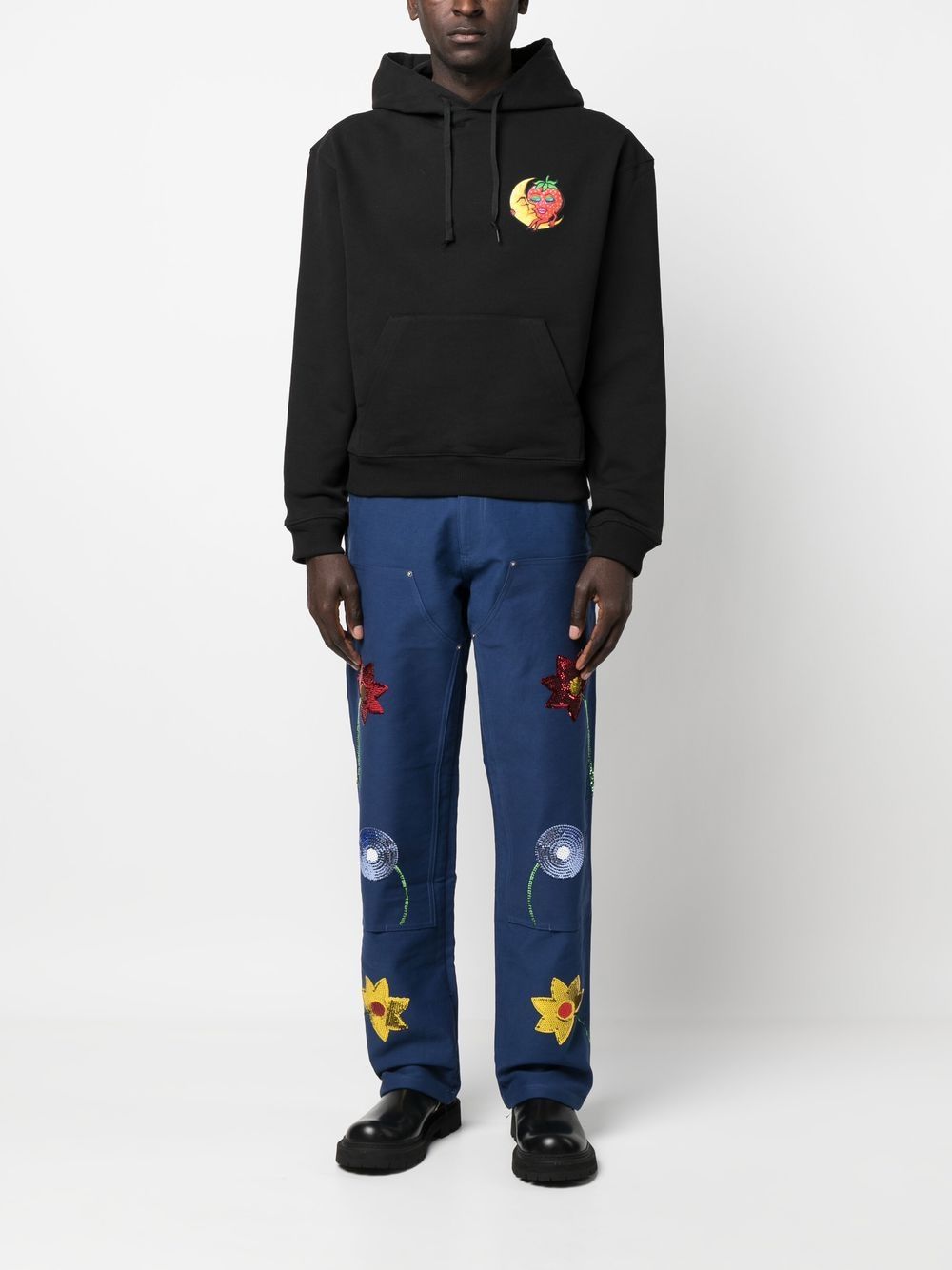 ملابس عمل سكاي هاي فارم، جينز أزرق