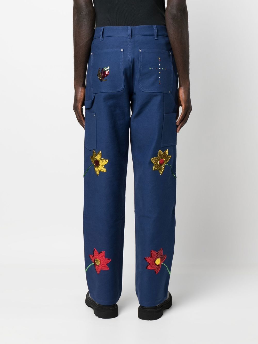 ملابس عمل سكاي هاي فارم، جينز أزرق