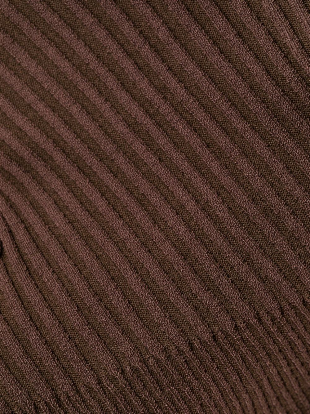 ANDREĀDAMO ANDREĀDAMO Andrea Adamo halterneck-fastening ribbed-knit bodysuit