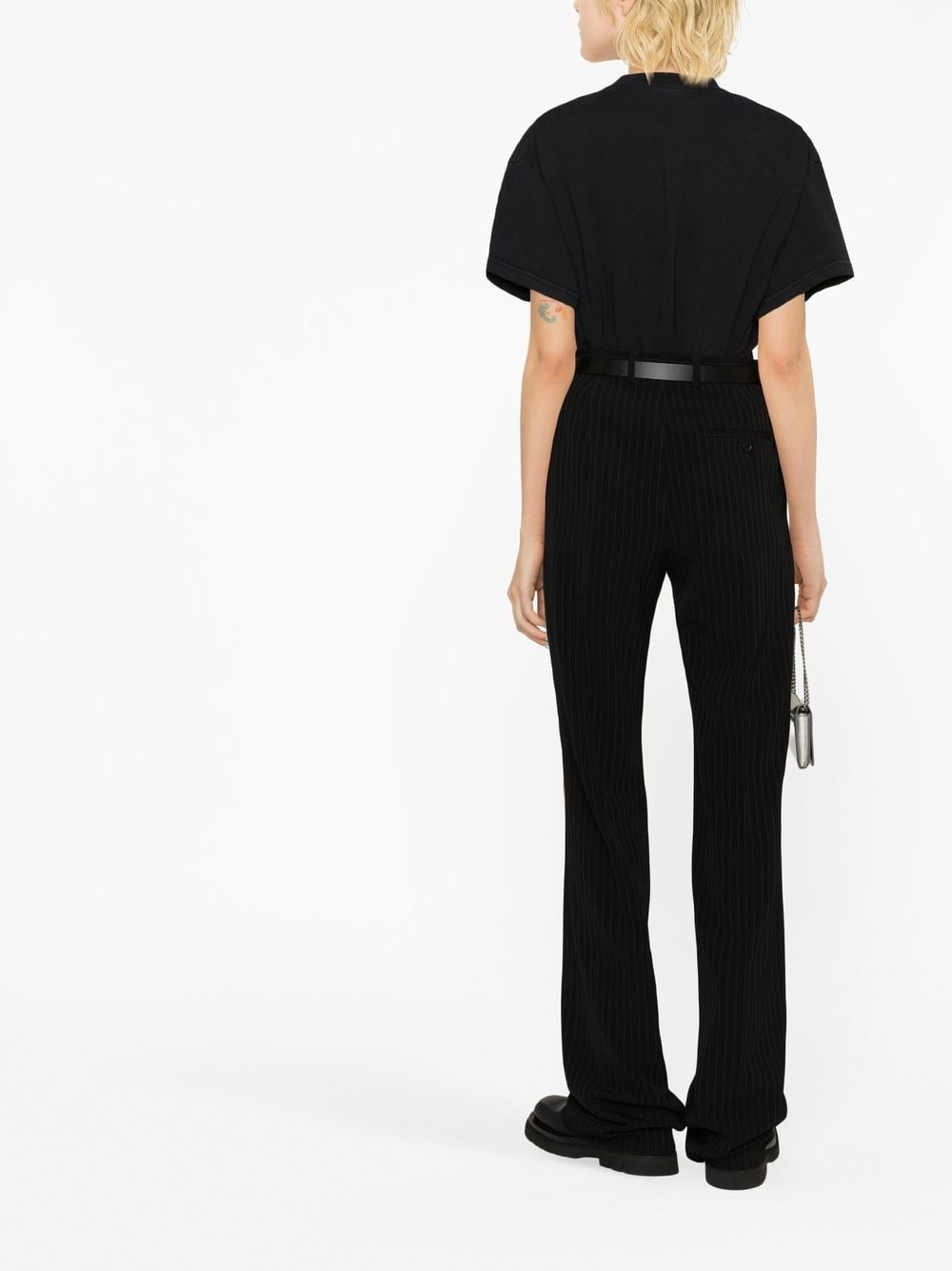 Balenciaga Balenciaga pinstripe straight-leg trousers