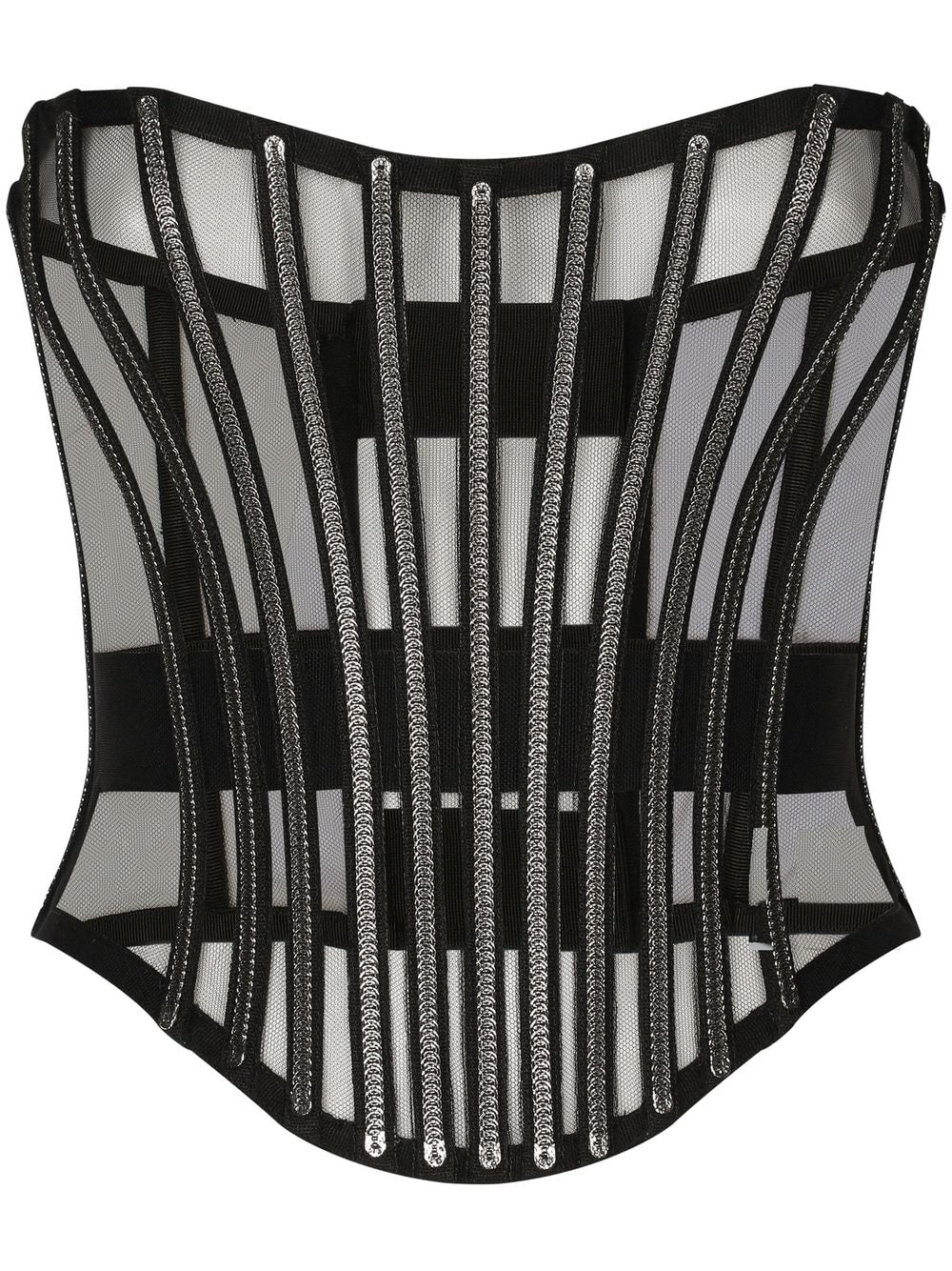 Dolce & Gabbana Dolce & Gabbana Tulle corset belt with boning