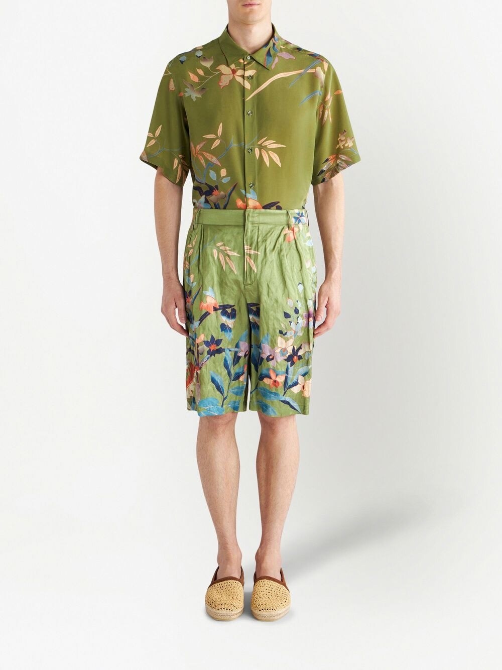 Etro Etro Flowered Bermuda shorts