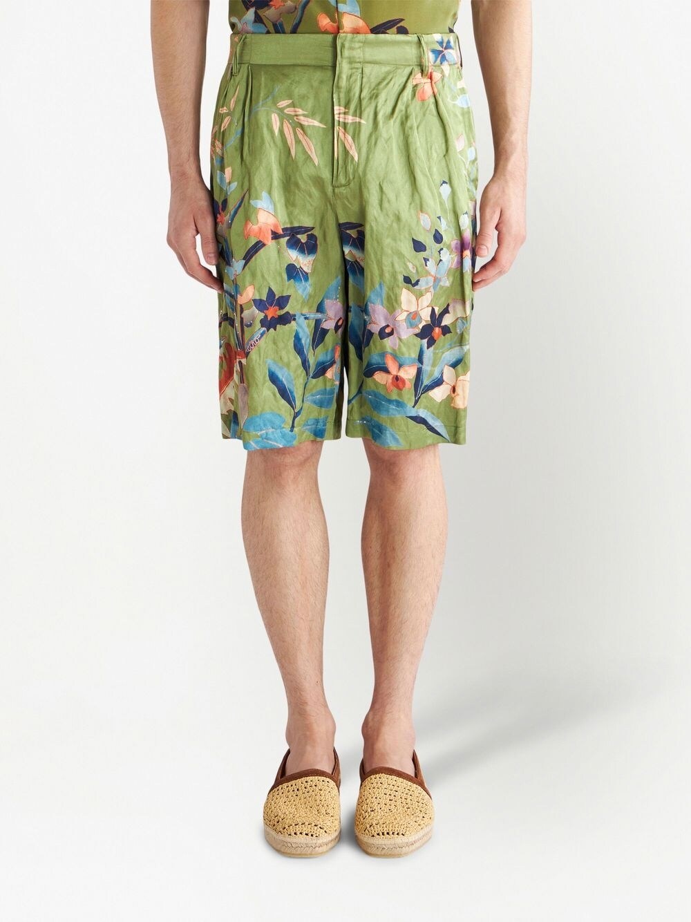 Etro Etro Flowered Bermuda shorts