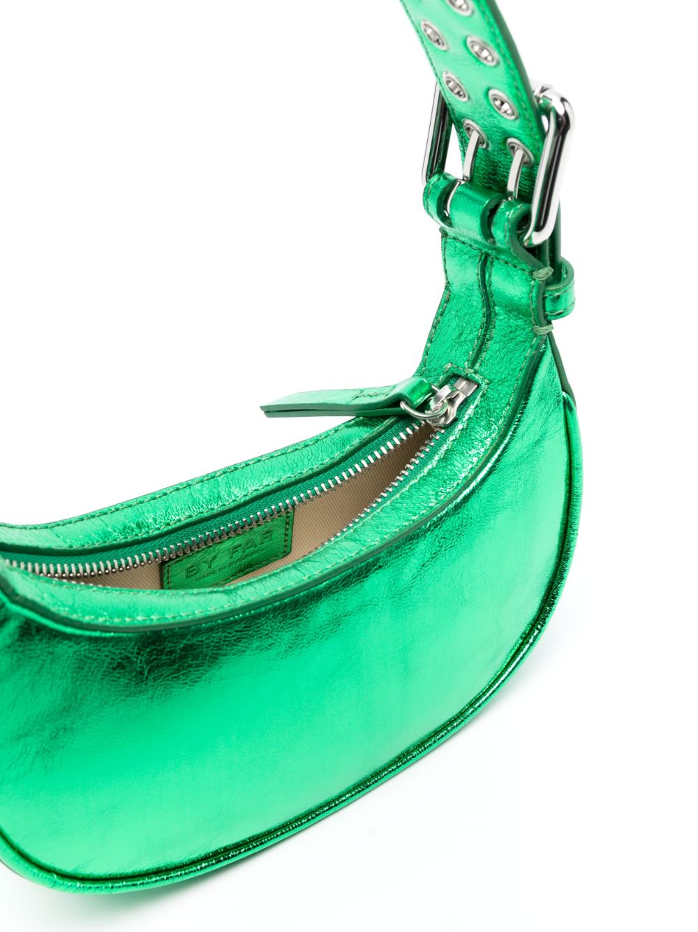 By Far By Far metallic-effect tote bag