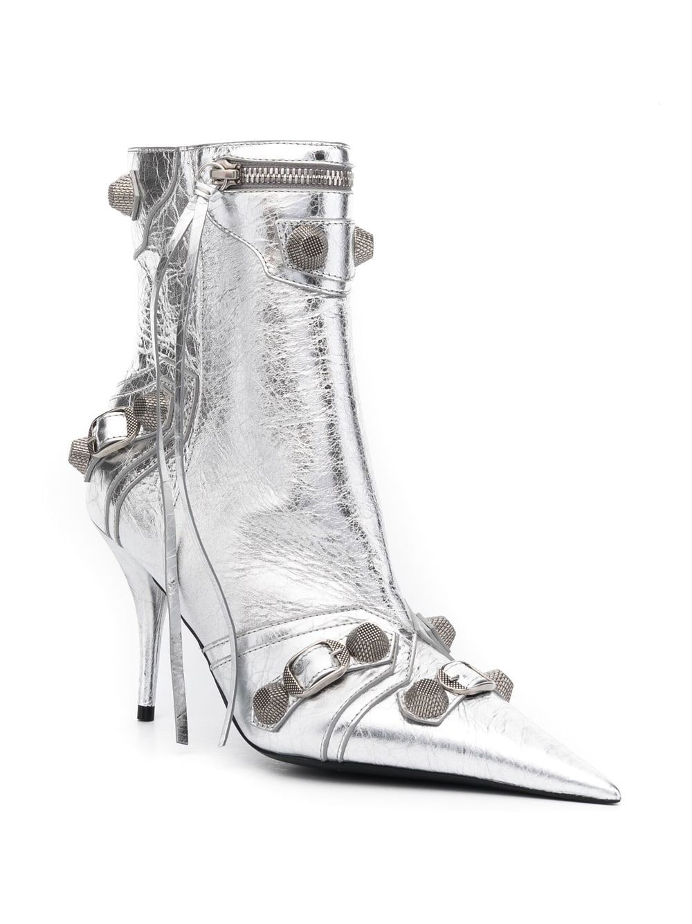 Balenciaga Balenciaga Cagole leather ankle boots