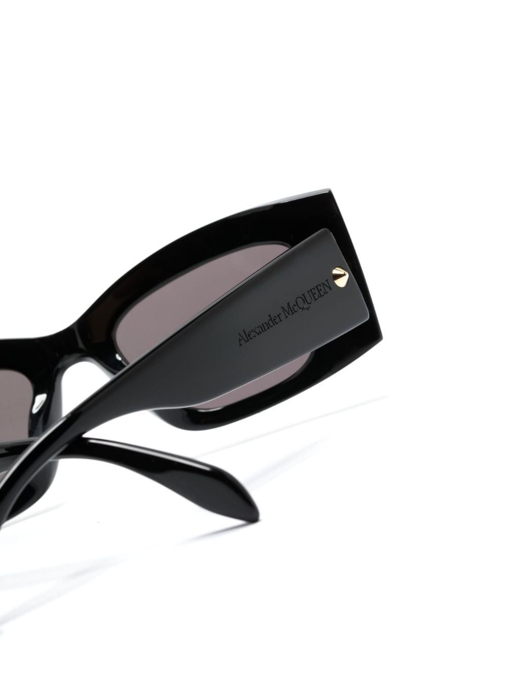 Alexander McQueen Alexander McQueen rectangular-frame sunglasses
