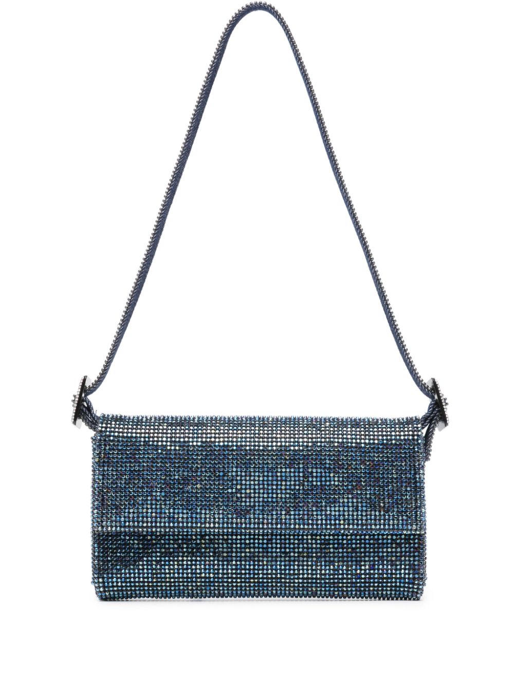 Benedetta Bruzziches Benedetta Bruzziches Vitty La Mignon rhinestone-embellished denim bag