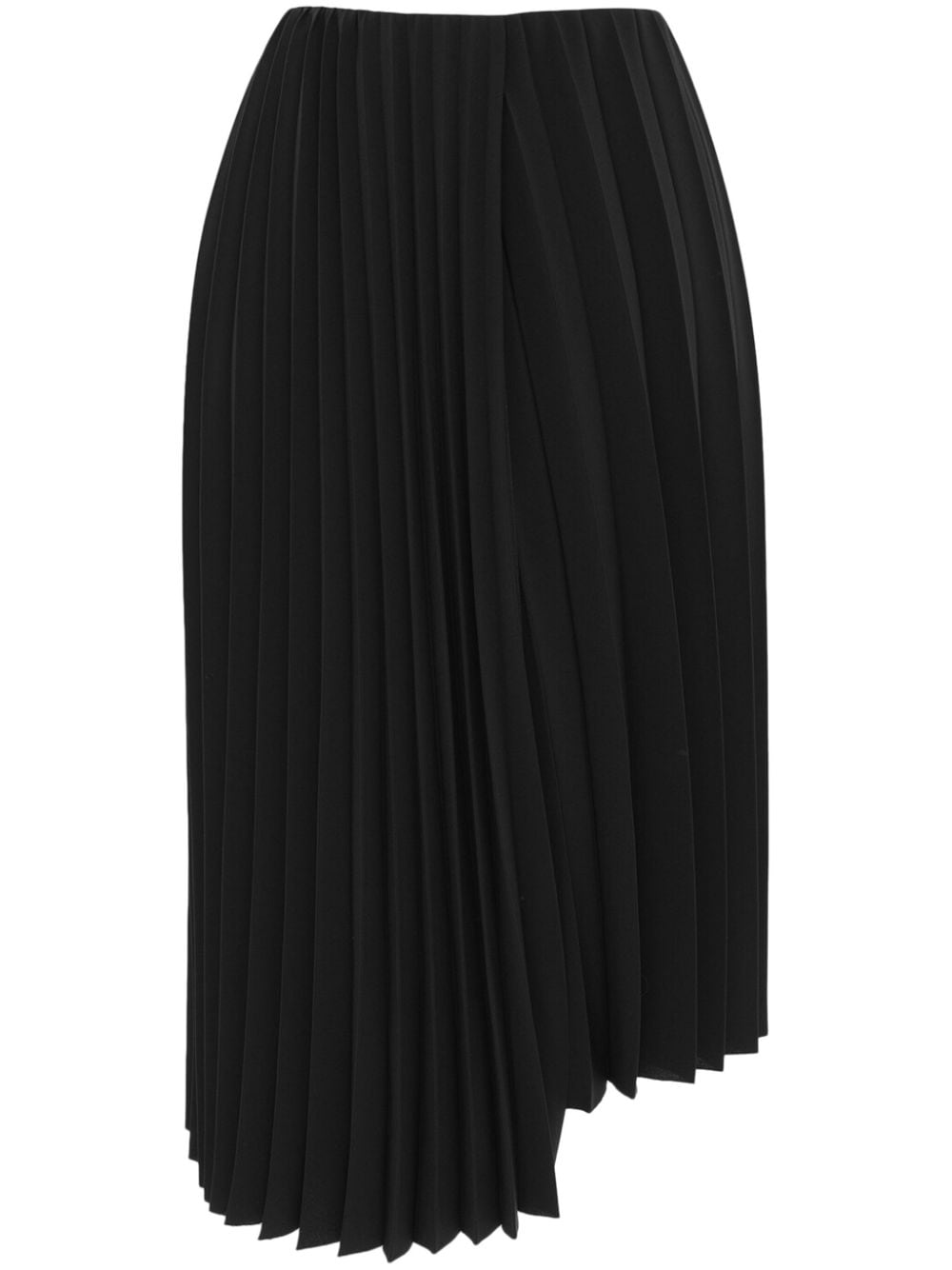 Saint Laurent Saint Laurent Pleated Midi Skirt