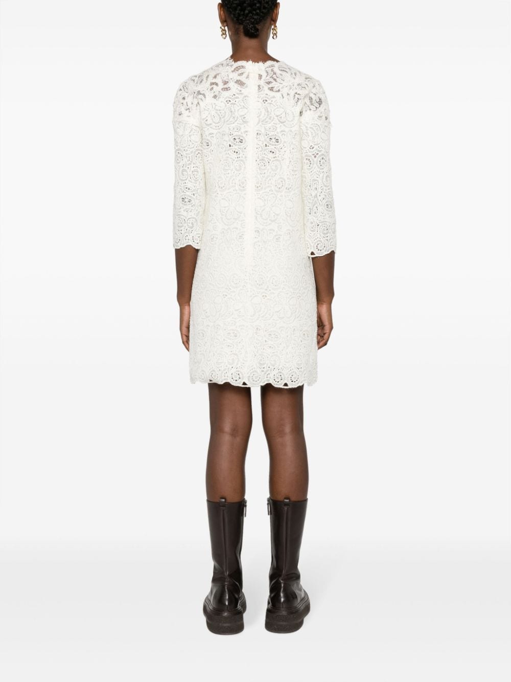 Ermanno Scervino Ermanno Scervino Wool blend short dress