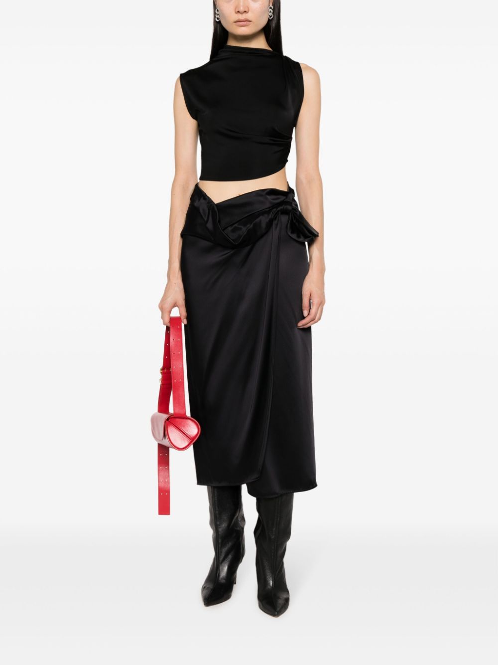 Erika Cavallini Semi-Couture Erika Cavallini Semi-Couture Skirts Black