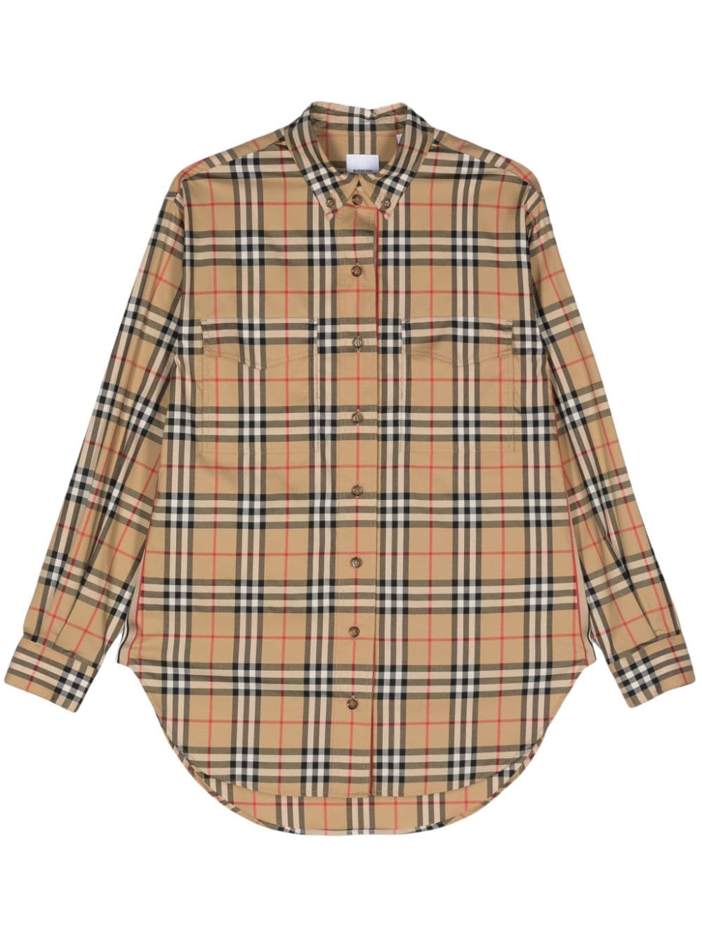 Burberry Burberry Vintage Check Pattern Shirt