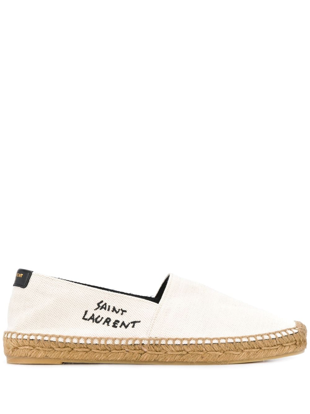 Saint Laurent Saint Laurent logo-embroidered Espadrilles