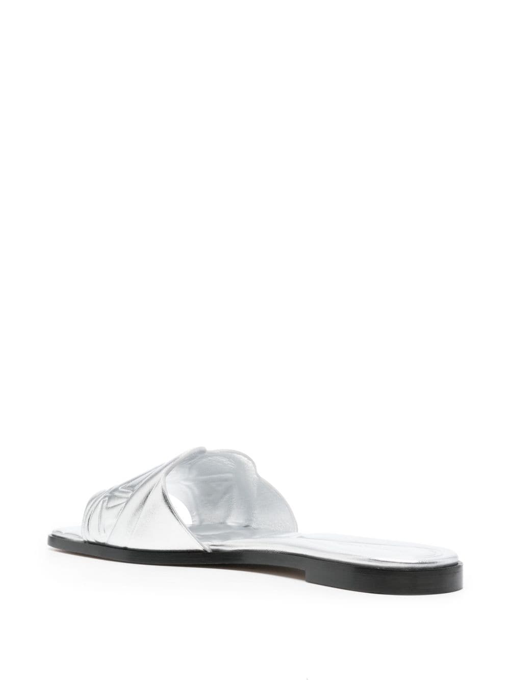 Alexander Mcqueen Alexander McQueen Slide sandals with embossed logo