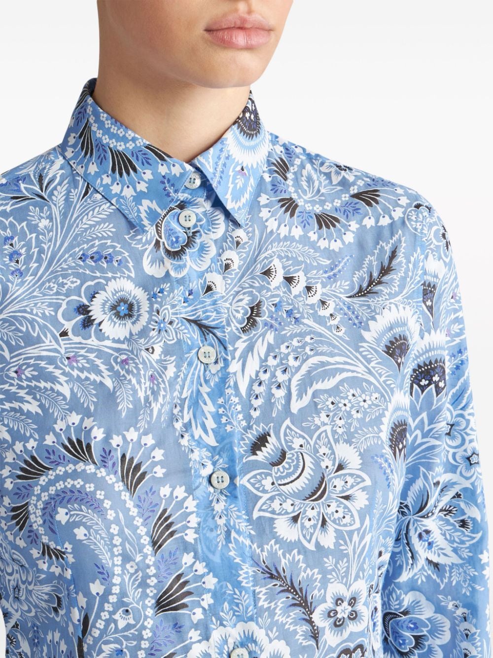 Etro Etro Paisley print shirt