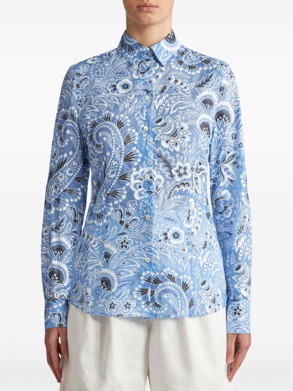 Etro Etro Paisley print shirt